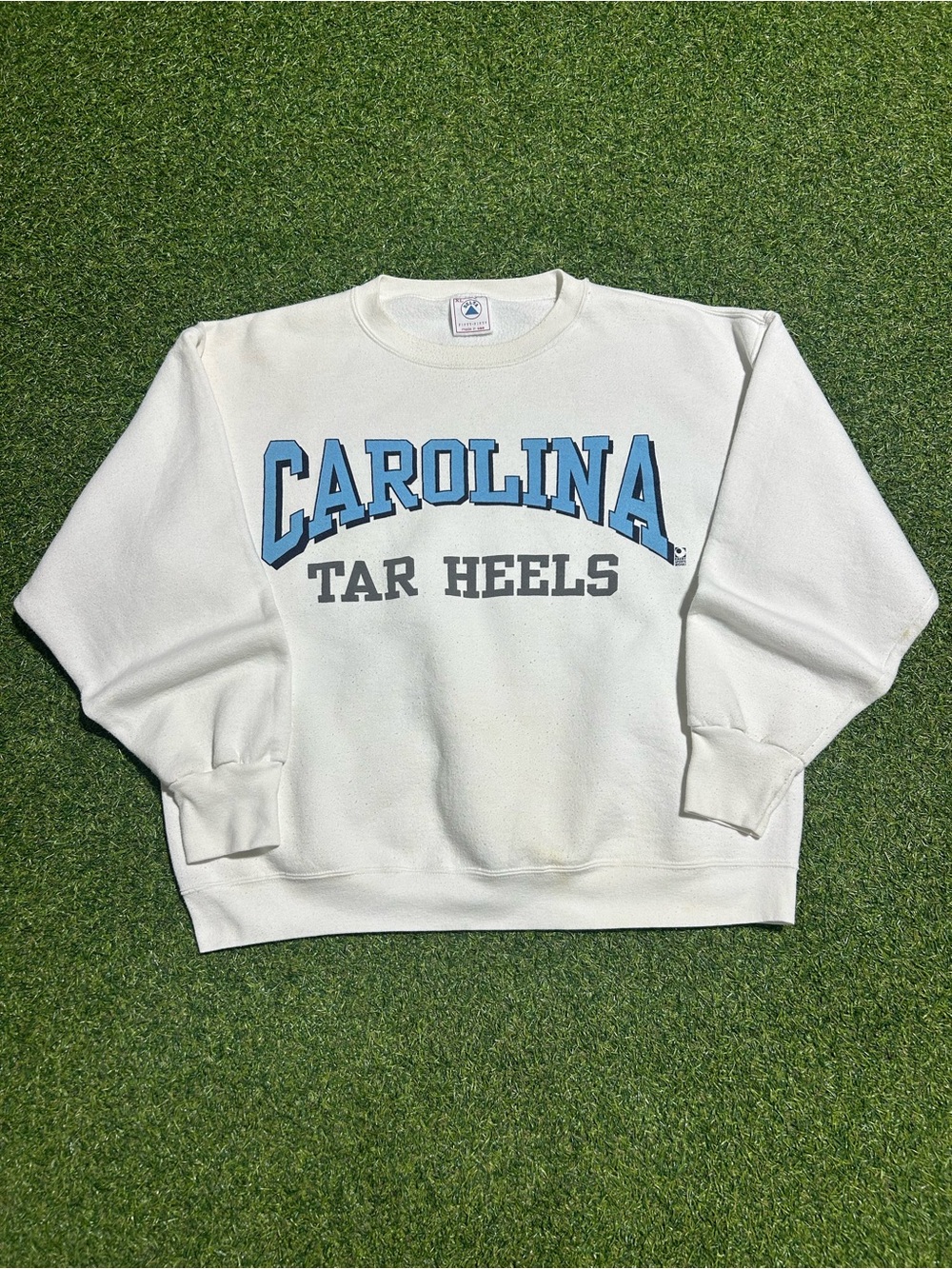 Vintage 90s UNC Carolina Tar Heels Collegiate Crewneck Sweatshirt